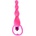 A-GUSTO Вибро анална броеница "chain anal pink" 15 см