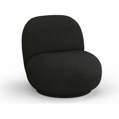 Micadoni Home Chuck čierne z textílie buklé