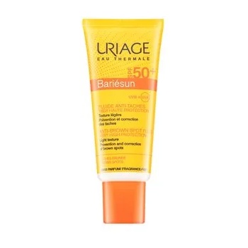 Uriage Bariésun Anti-Brown Spot Fluid SPF 50+ успокояваща емулсия за суха атопична кожа 40 ml
