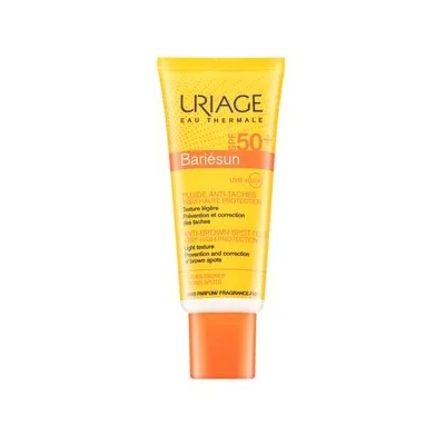 Uriage Bariésun Anti-Brown Spot Fluid SPF 50+ успокояваща емулсия за суха атопична кожа 40 ml