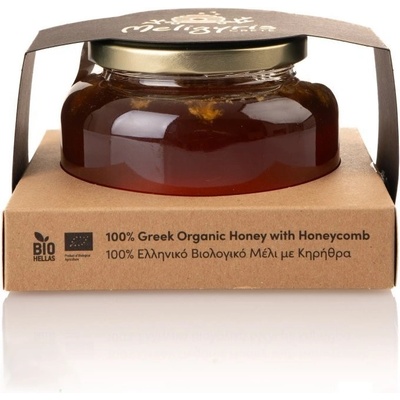 MELIGYRIS Luxusní řecký BIO tymiánový med s pláství 450g
