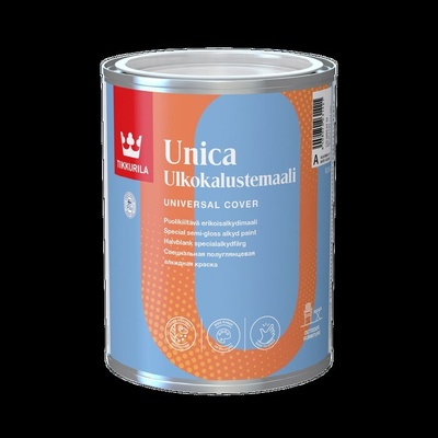 Tikkurila UNICA ENAMEL Alkydová emailová farba 0,9L