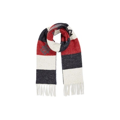Tommy Hilfiger Зимен шал Limitless Chic Cb Scarf AW0AW15353 Тъмносин (Limitless Chic Cb Scarf AW0AW15353)