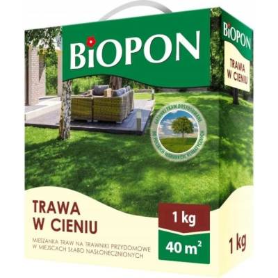 BOPON Tráva do stínu, pro zastíněná místa, Biopon 40 m2 / 1 kg