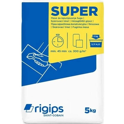 Rigips Super na sádrokarton 5 kg šedobílá