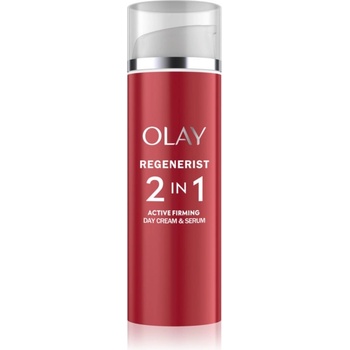 Olay Regenerist 2 in 1 Day Cream & Serum стягащ дневен крем и серум против бръчки 2в1 50ml