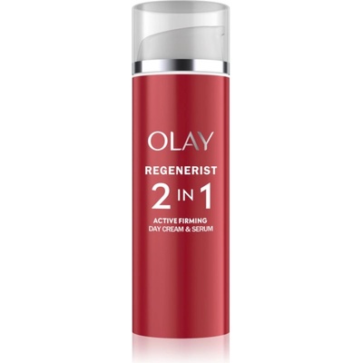 Olay Regenerist 2 in 1 Day Cream & Serum стягащ дневен крем и серум против бръчки 2в1 50ml