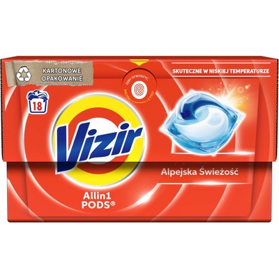 Vizir Platinum PODS Alpine Fresh Kapsle 18 PD