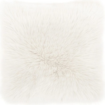 Tiseco Home Studio Biely vankúš Sheepskin 45 x 45