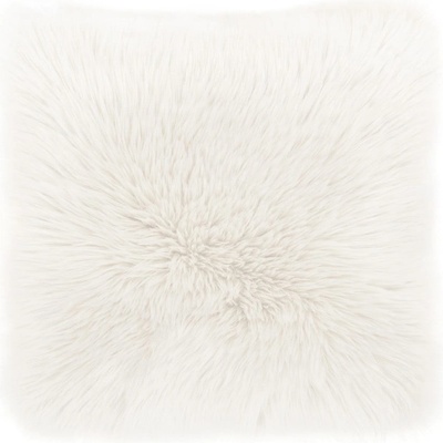 Tiseco Home Studio Biely vankúš Sheepskin 45 x 45