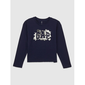GAP Детска тениска с метално лого Gap GAP | Sin | Момичешки | 104/110