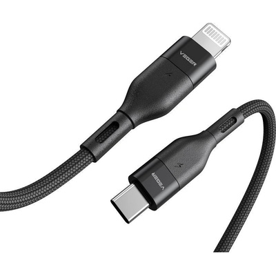 Veger CL01 typu C do Apple Lightning 8-pin PD 65W 3A, 1,2m