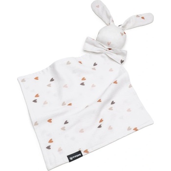T-TOMI BIO Muslin Cuddle Cloth играчка за заспиване Love