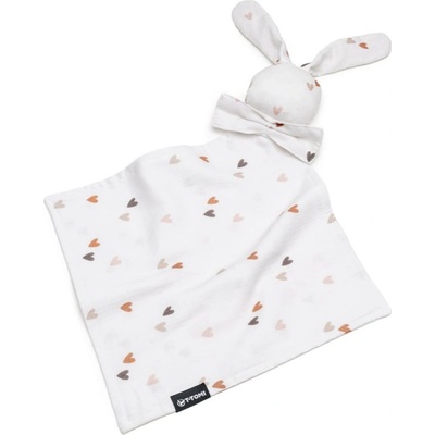 T-TOMI BIO Muslin Cuddle Cloth играчка за заспиване Love