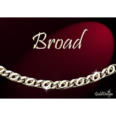 Gold Design Broad zlacený GD276