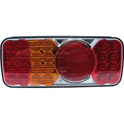 Svítilna WAS W66L/312kr sdružená LED 12-24 V, L-BL/BR/KO/ML/RZ 100420