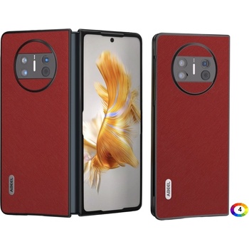 Image 1 of Huawei Mate X3 ABEEL Litchi Texture Wallet Калъф и Протектор