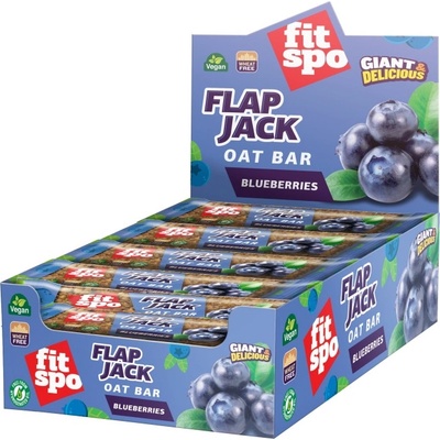 FIT SPO Flap Jack - Energy Oat Bar [12 x 80 грама] Боровинка