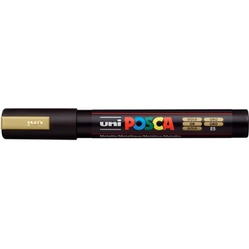 uni Декоративен маркер, 1, 8-2, 5 мм, UNI "Posca PC-5M", златен 286666000 (286666000)