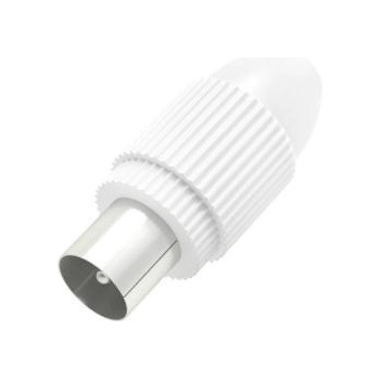 Image 1 of Hama Антенен конектор HAMA Coax plug, Коаксиален мъжко, Бял (HAMA-205213)