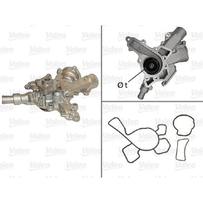 Vodní čerpadlo, chlazení motoru VALEO 506601