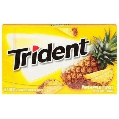 Trident ananászos ízű rágógumi 31 g