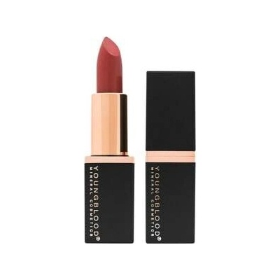 YoungBlood Mineral Crème Lipstick rtěnka hnědá 4 g