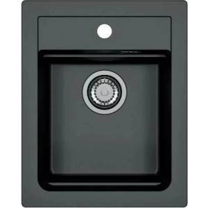 Alveus Композитна мивка Alveus Atrox 10 черна 40х50см (1139771) Мивка за вграждане