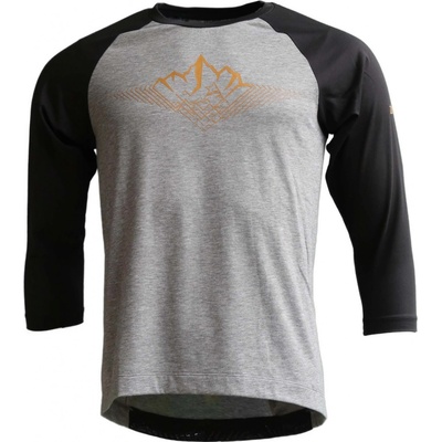 Zimtstern PureFlowz Shirt 3/4 Men gun metal