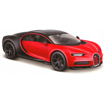 MaistoBugatti Chiron Sport červeno černá 1:24 – Zbozi.Blesk.cz