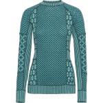 Kari Traa Дамско мериносово термобельо Kari Traa Women's Smekker L/S Merino base layer - Peacock (115-1319-2013)