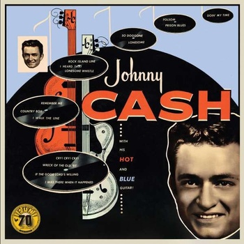 CASH, JOHNNY - WITH HIS HOT AND BLUE GUITAR LP