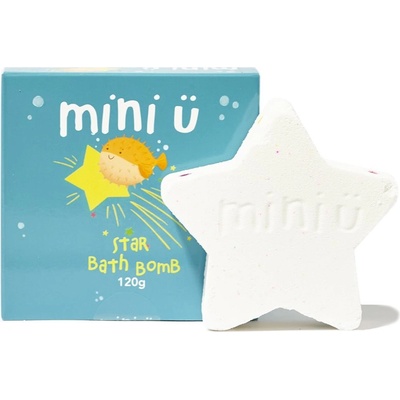 Mini-U Bath Bomb Star бомбичка за вана за деца 120 гр
