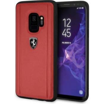 Ferrari Удароустойчив кейс Ferrari FEHLEHCS9RE за Samsung Galaxy S9, Червен (FEHLEHCS9RE)