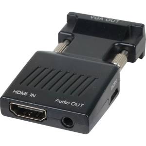 VCOM Адаптер VCom HDMI F / VGA M with Audio - CA336A (CA336A)