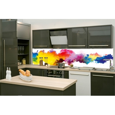 DIMEX ART Фототапет за кухня - цветен абстракт 260 x 60 см