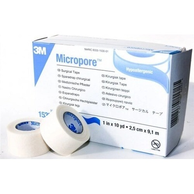 3M 3М Микропореста лента за прикрепване 1.25cm x 9.2m