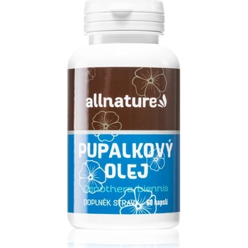 Allnature Pupalkový olej 60 kapslí