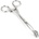 Mr. Steel Cube Tongs O Shape Silver