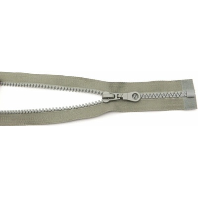 Deliteľný kostený zips - dĺžka (30 - 95 cm) - rôzne farby 50 cm Svetlá khaki