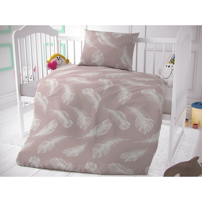 Kvalitex obliečky Shelby béžové 90x135 cm 45x60 cm