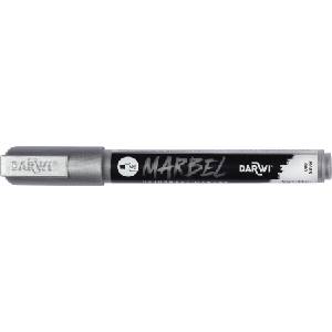 Darwi Marbel Химикал маркер 6 mm Silver N°080 1 бр (DA0236006080C)