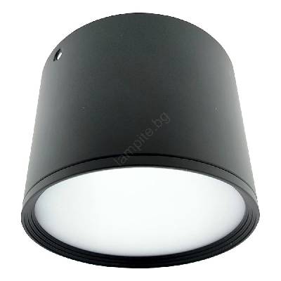 Led точково осветително тяло led/10w/230v 3000/4000/6400k Ø 12 см черно (bc0758)