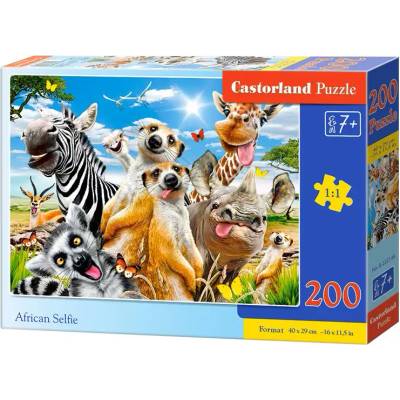 Castorland - Puzzle African Selfie 200 pieces - 200 piese