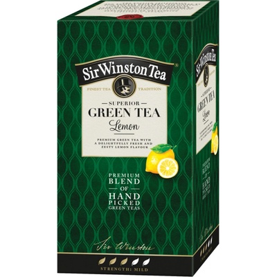 Sir Winston Tea Green Tea Lemon 20 sáčků 35 g