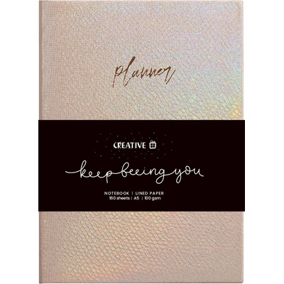 EUROCOM Планер Creative, А5, 80л, асорти (33347-А)