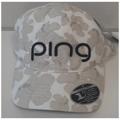 Ping W Ladies Tour Delta Cap bílo béžová