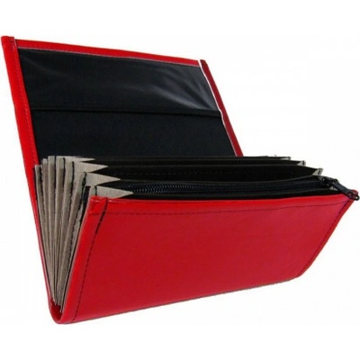 Číšnická kasírka 2 zipy koženka F102N 018