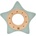 Kikkaboo Чесалка дърво-силикон Star Mint (31303020059)