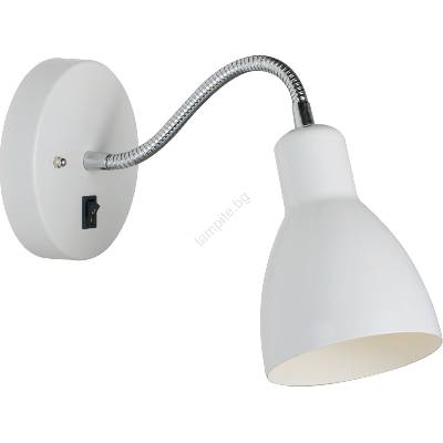 - Спот аплик CYCLONE 1xE14/15W/230V бял (NX0161)